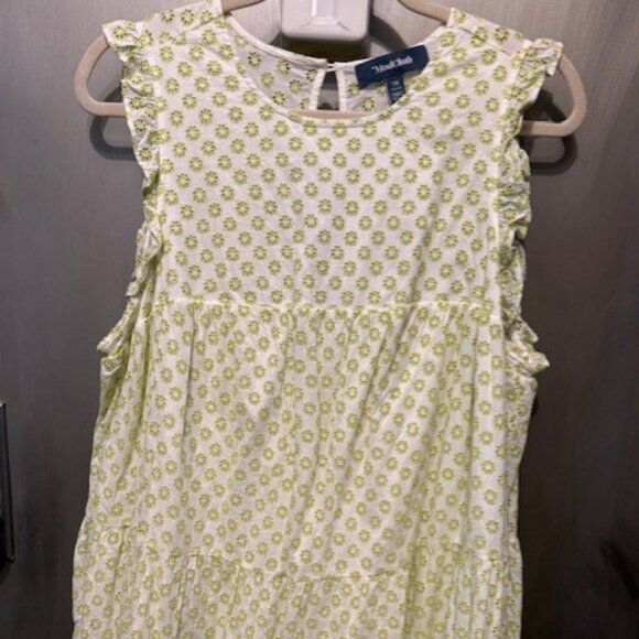 Retro Day Tripping in Eyelet Flower Fields Trapeze Dress - Picture 7 of 13